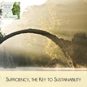 Sufficiency, the Key to Sustainability