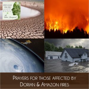 Prayers for those affected by Hurricane Dorian & Amazon fires