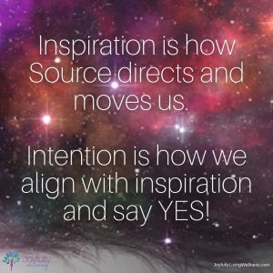 Setting Inspired Intentions
