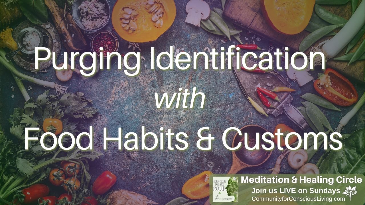 Purging Identification with Food Habits & Customs