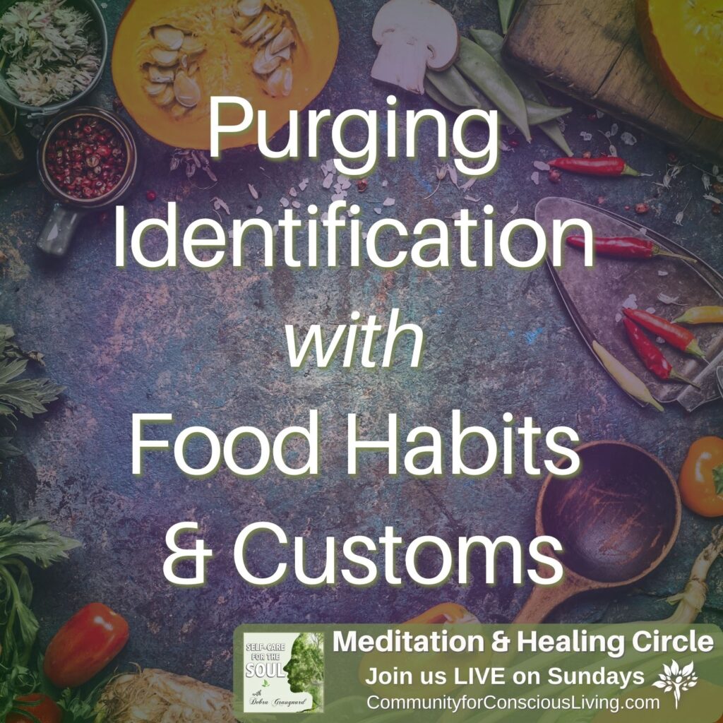 Purging Identification with Food Habits & Customs