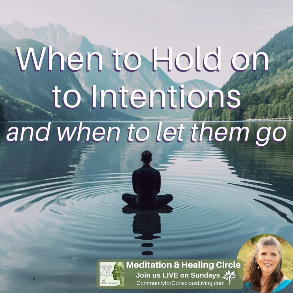 When to Hold On to Intentions (and when to let them go)